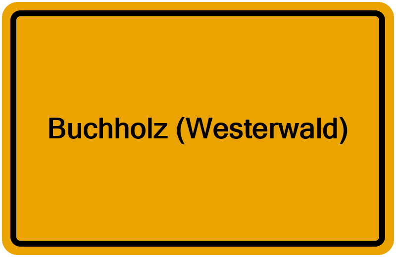 Handelsregister Buchholz (Westerwald)